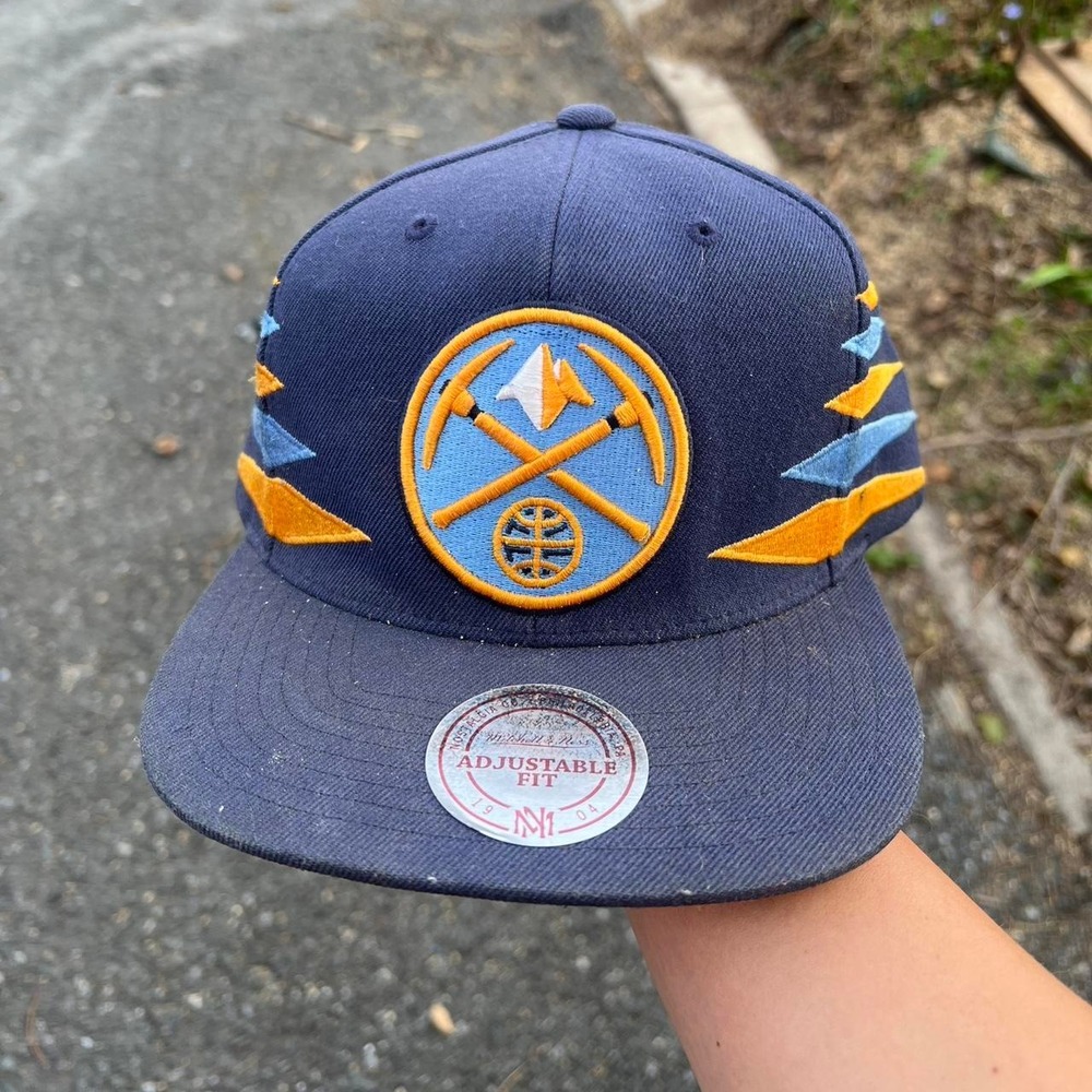 Mitchell & Ness Denver Nuggets Diamond logo SnapBack hat